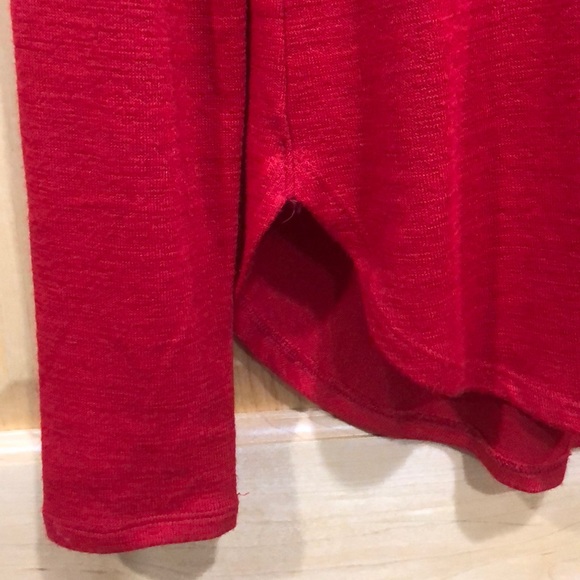 Banana Republic Red Crew Neck Sweater XS - Picture 3 of 4